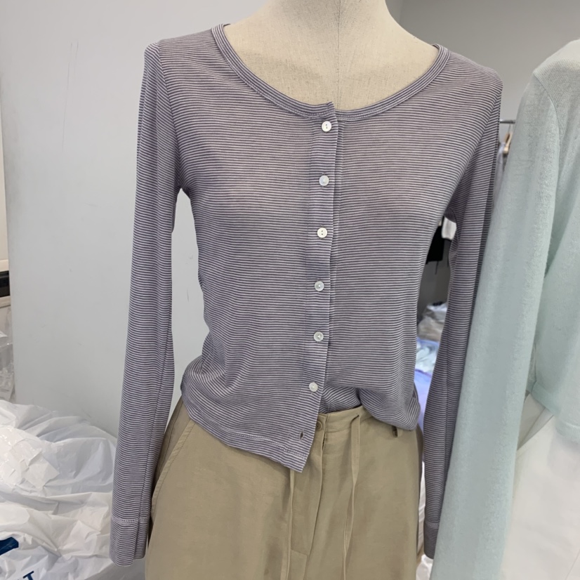 FOREST韓國東大門直郵女裝新品人氣休閑熱賣職業長袖T恤絲綢FOREST長袖T恤圖色1