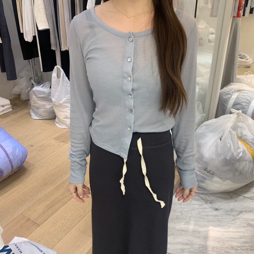 FOREST韓國東大門直郵女裝新品人氣休閑熱賣職業長袖T恤絲綢FOREST長袖T恤圖色3