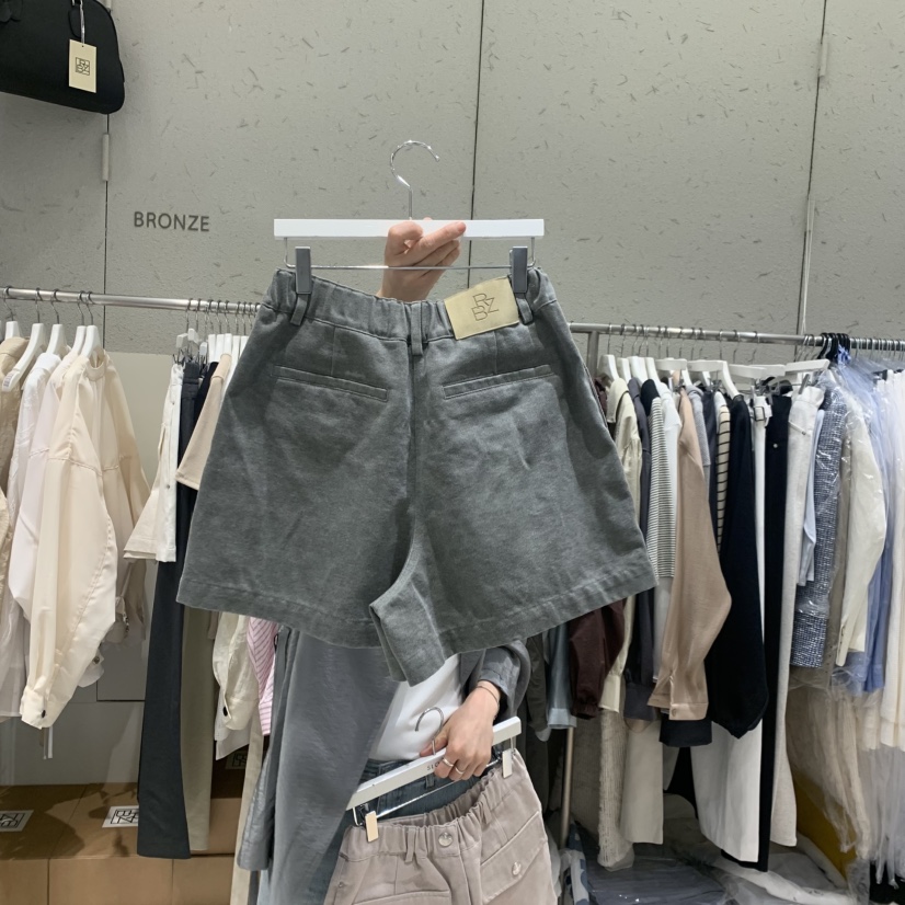 BRONZE韓國代購女裝新款人氣26夏季推薦職業26春夏休閑短褲BRONZE短褲