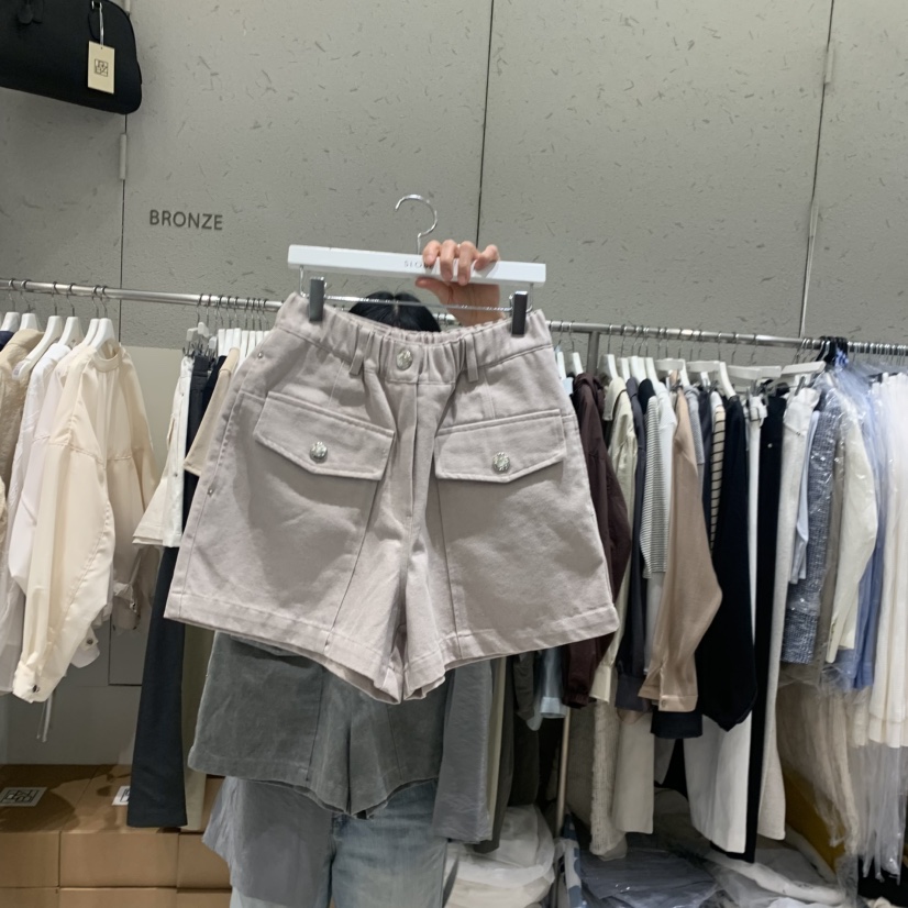 BRONZE韓國代購女裝新款人氣26夏季推薦職業26春夏休閑短褲BRONZE短褲圖色1