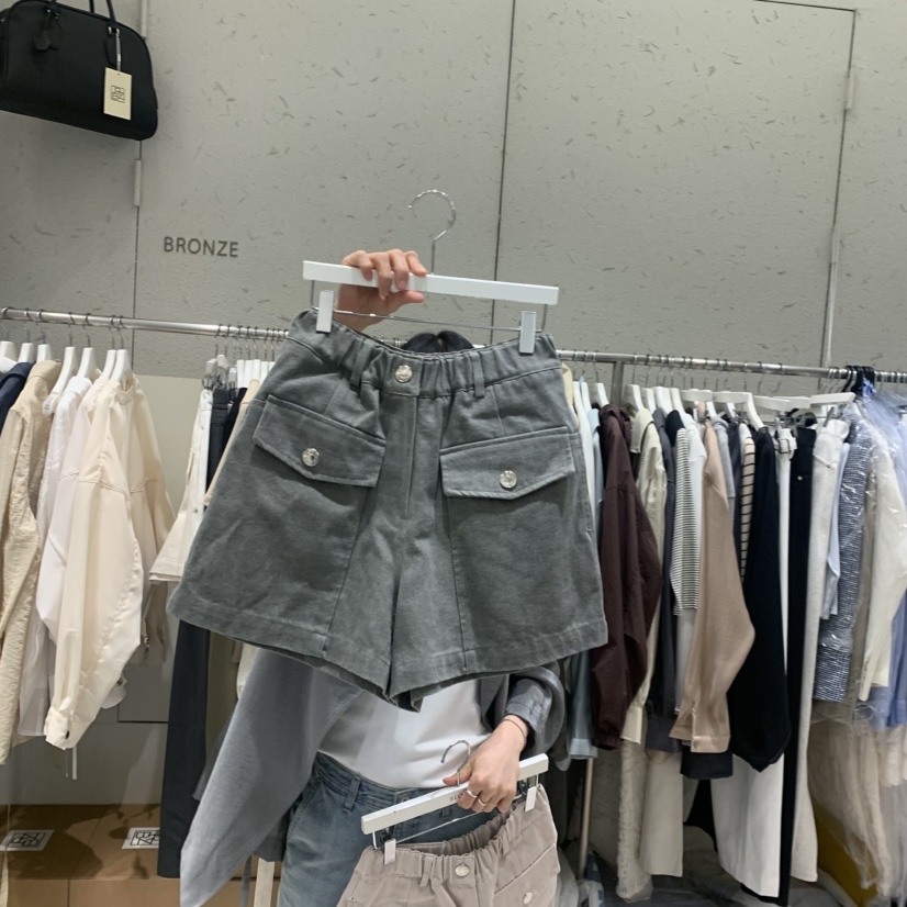 BRONZE韓國代購女裝新款人氣26夏季推薦職業26春夏休閑短褲BRONZE短褲圖色2