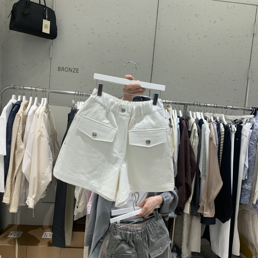 BRONZE韓國代購女裝新款人氣26夏季推薦職業26春夏休閑短褲BRONZE短褲圖色3