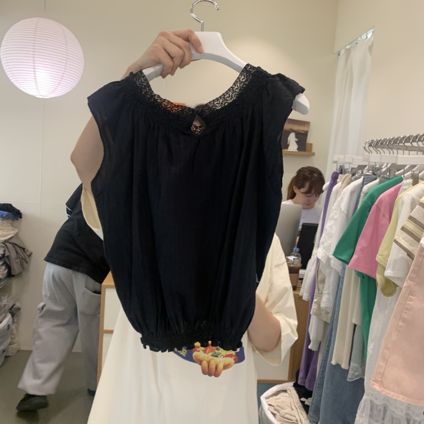 ARE韓國直郵女士新品人氣休閑熱賣26夏季時尚26春夏襯衫蕾絲衫ARE YOU/ARE襯衫/蕾絲衫