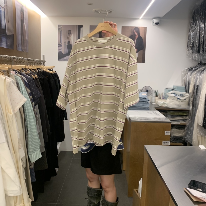 BLAIR東大門實拍韓國女士新品推薦時尚人氣26夏季熱賣T恤BLAIR seoulT恤圖色1