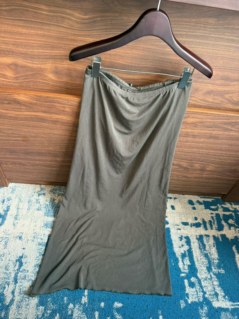 TUG韓國直郵女士新款26春夏熱賣26夏季職業休閑推薦長裙褶皺TUG長裙