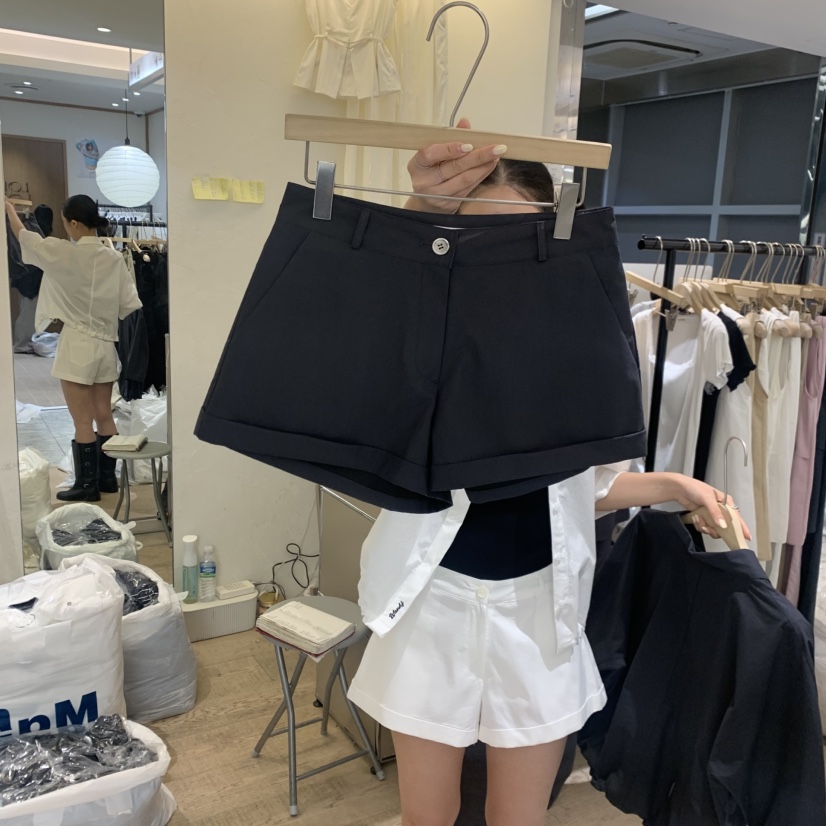 W AND J韓國代購女裝新品26夏季人氣熱賣職業26春夏短褲W AND J短褲圖色2