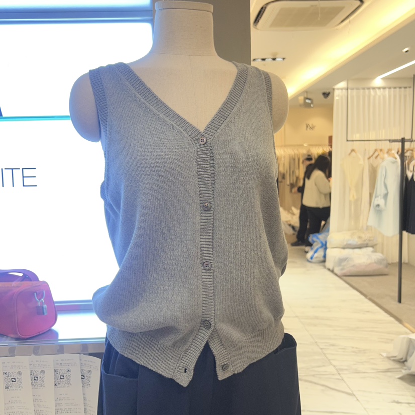 FAVE/FAVOURITE韓國直郵女裝新款推薦26夏季馬甲無袖針織衫FAVE/FAVOURITE馬甲圖色3