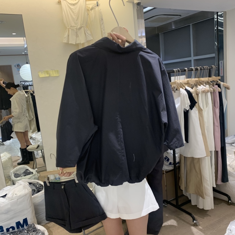 W AND J韓國東大門直郵女士新品26夏季推薦職業襯衫蕾絲衫W AND J襯衫/蕾絲衫