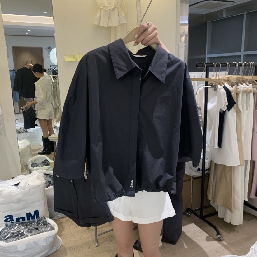 W AND J韓國東大門直郵女士新品26夏季推薦職業襯衫蕾絲衫W AND J襯衫/蕾絲衫圖色2