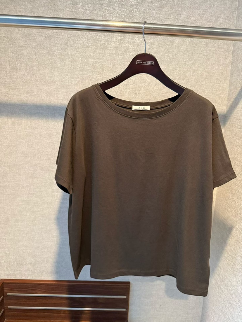 TUG韓國直郵女裝新款26夏季時尚推薦熱賣職業休閑26春夏T恤TUGT恤圖色3