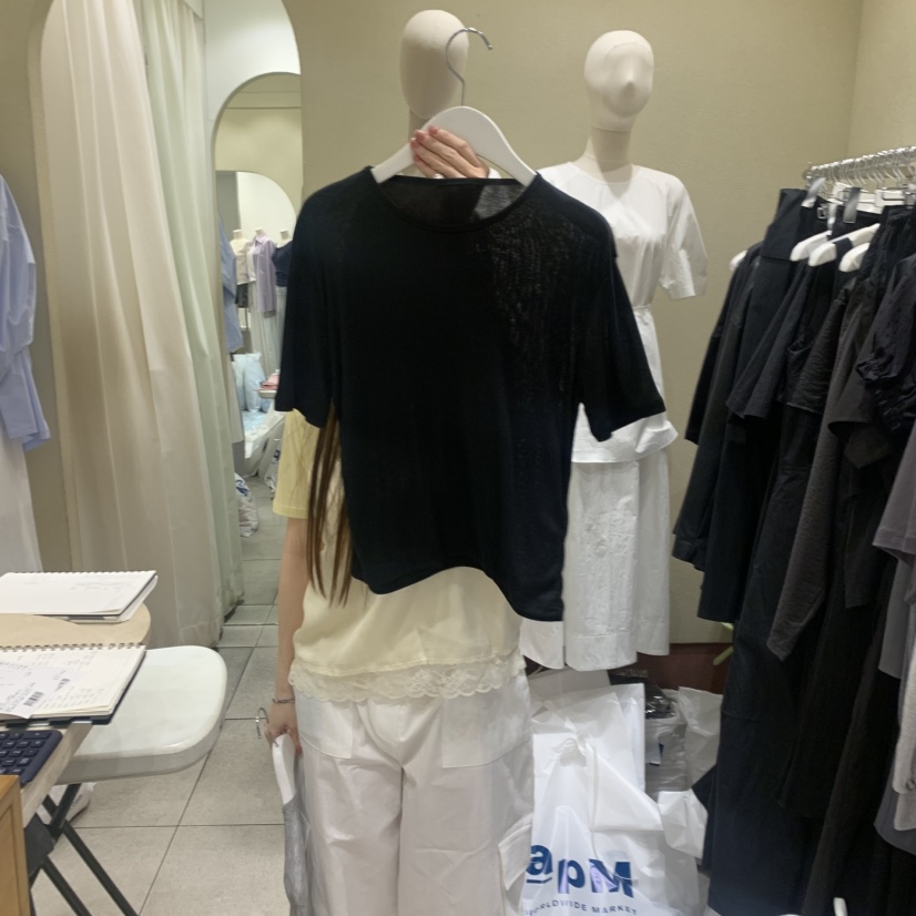 BROCCOLISALAD韓國東大門代購女裝新款熱賣推薦人氣休閑T恤BROCCOLISALADT恤圖色3