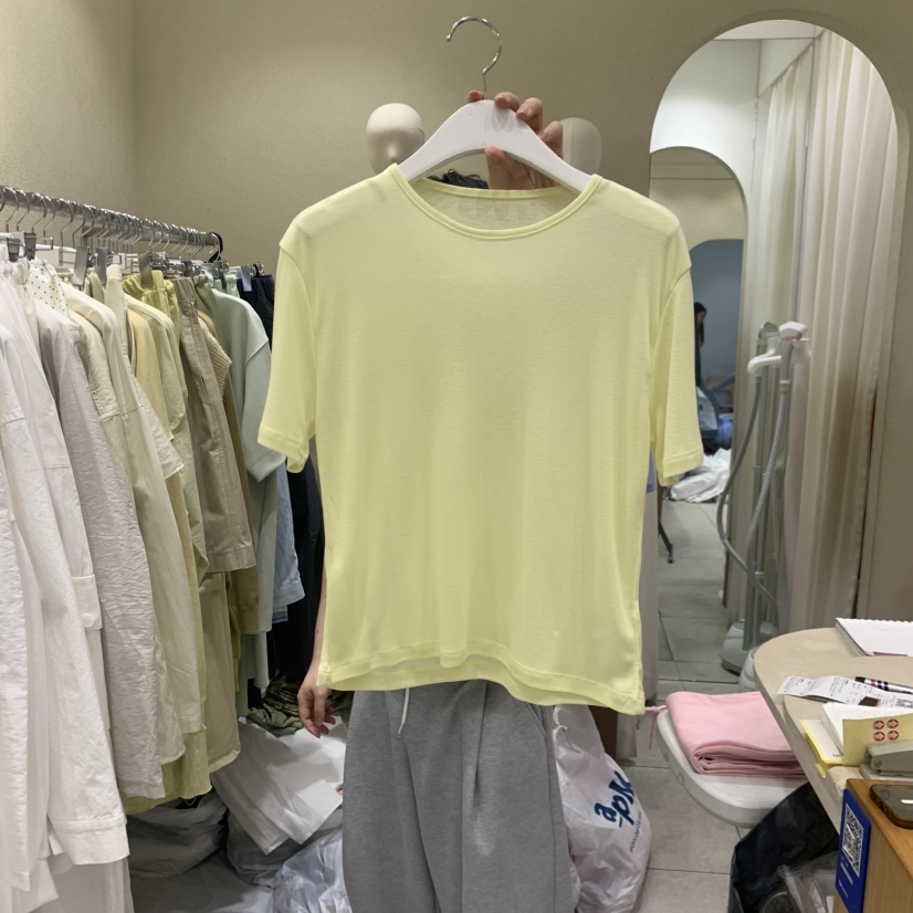 BROCCOLISALAD韓國東大門代購女裝新款熱賣推薦人氣休閑T恤BROCCOLISALADT恤圖色4