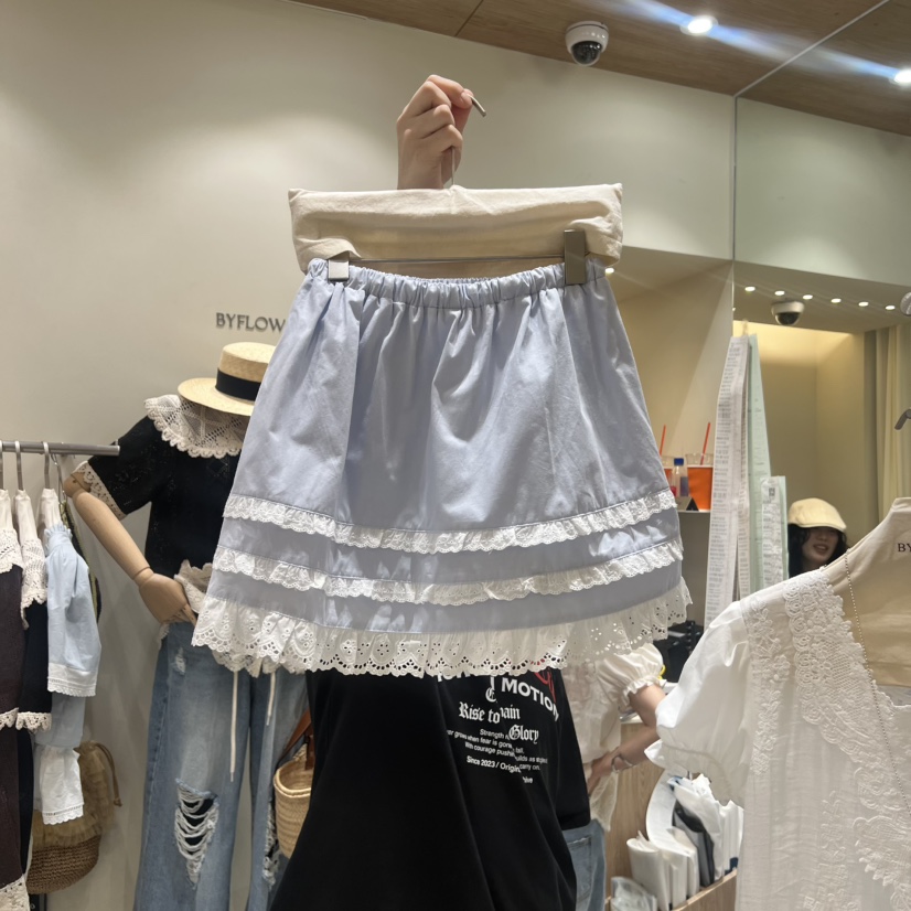 BY FLOW韓國直郵實拍女裝新款熱賣休閑時尚人氣26夏季短裙BY FLOW短裙