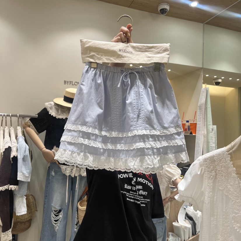 BY FLOW韓國直郵實拍女裝新款熱賣休閑時尚人氣26夏季短裙BY FLOW短裙圖色1