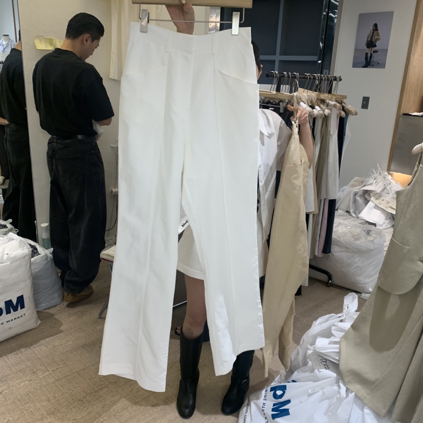 W AND J韓國東大門直郵女士新款人氣26春夏休閑時尚休閑褲W AND J休閑褲圖色3