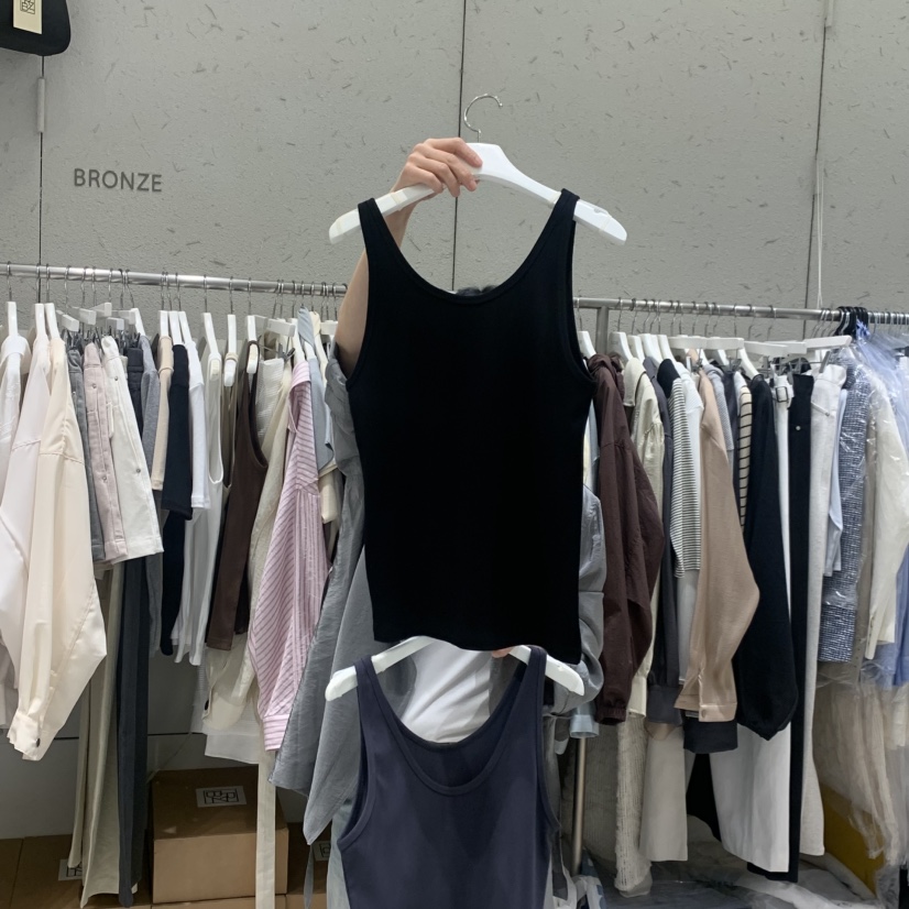 BRONZE韓國直郵女士新款推薦休閑時尚熱賣職業26夏季吊帶背心BRONZE吊帶/背心