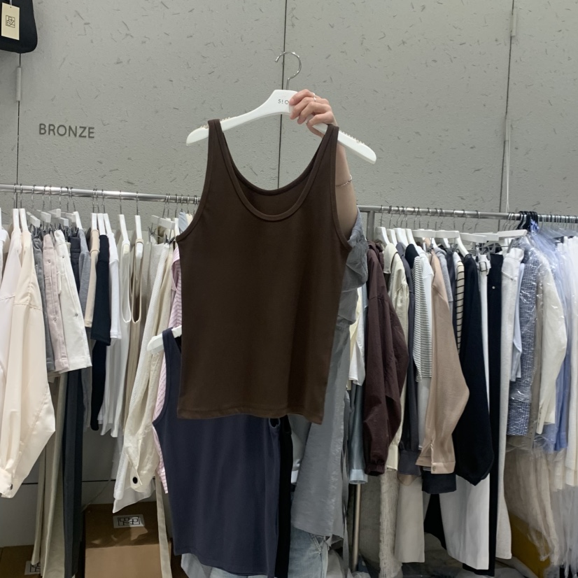 BRONZE韓國直郵女士新款推薦休閑時尚熱賣職業26夏季吊帶背心BRONZE吊帶/背心圖色3