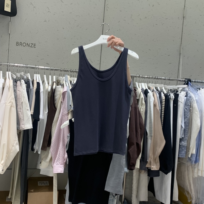 BRONZE韓國直郵女士新款推薦休閑時尚熱賣職業26夏季吊帶背心BRONZE吊帶/背心圖色4