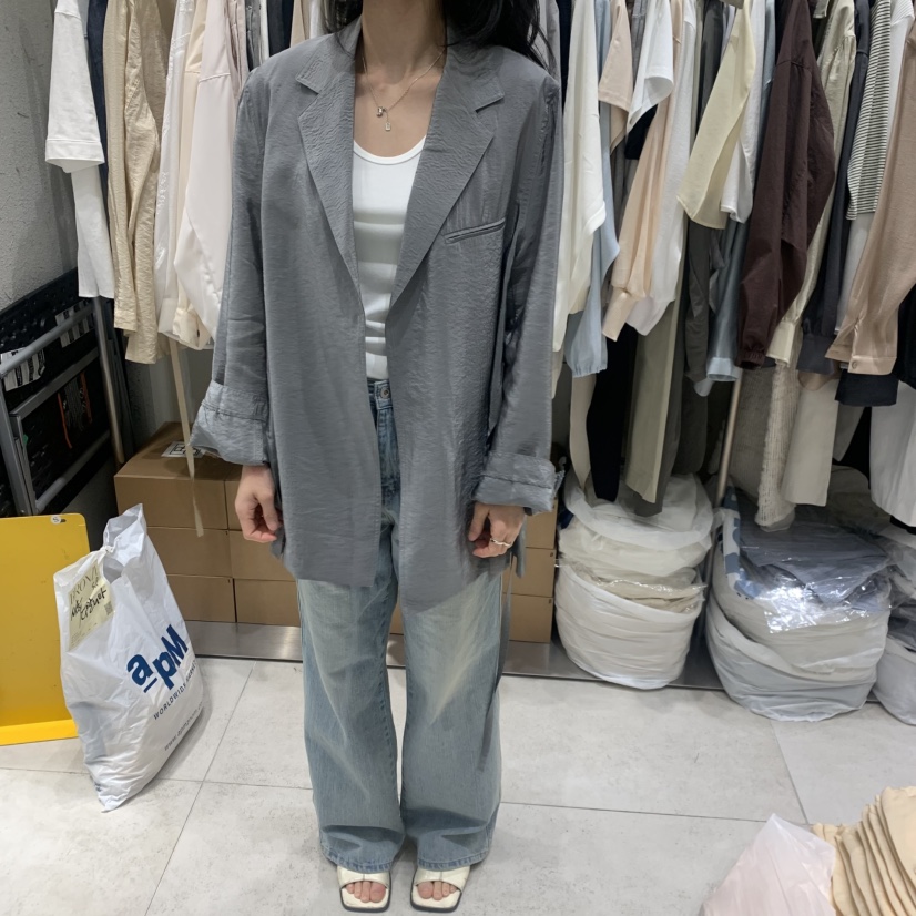 BRONZE韓國東大門代購女裝新品人氣推薦休閑26春夏26夏季夾克BRONZE夾克圖色2