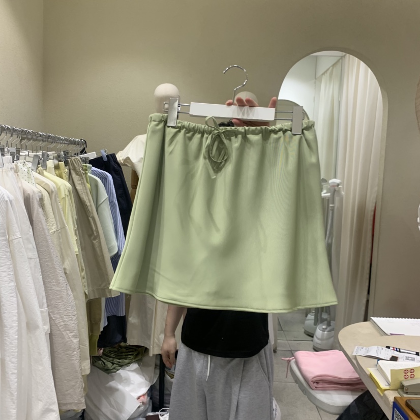 BROCCOLISALAD韓國代購女士新品熱賣人氣職業時尚26春夏短裙BROCCOLISALAD短裙圖色1