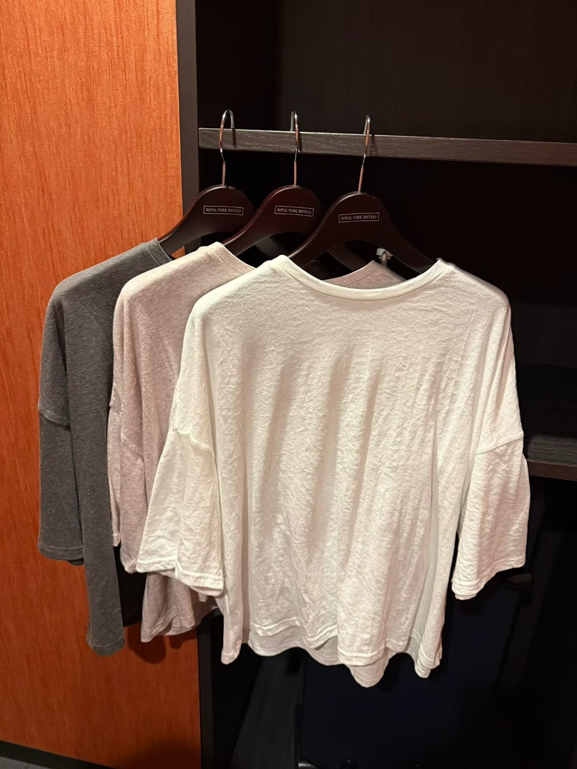 TUG韓國直郵女士新款時尚職業26春夏推薦休閑熱賣T恤插肩袖TUGT恤