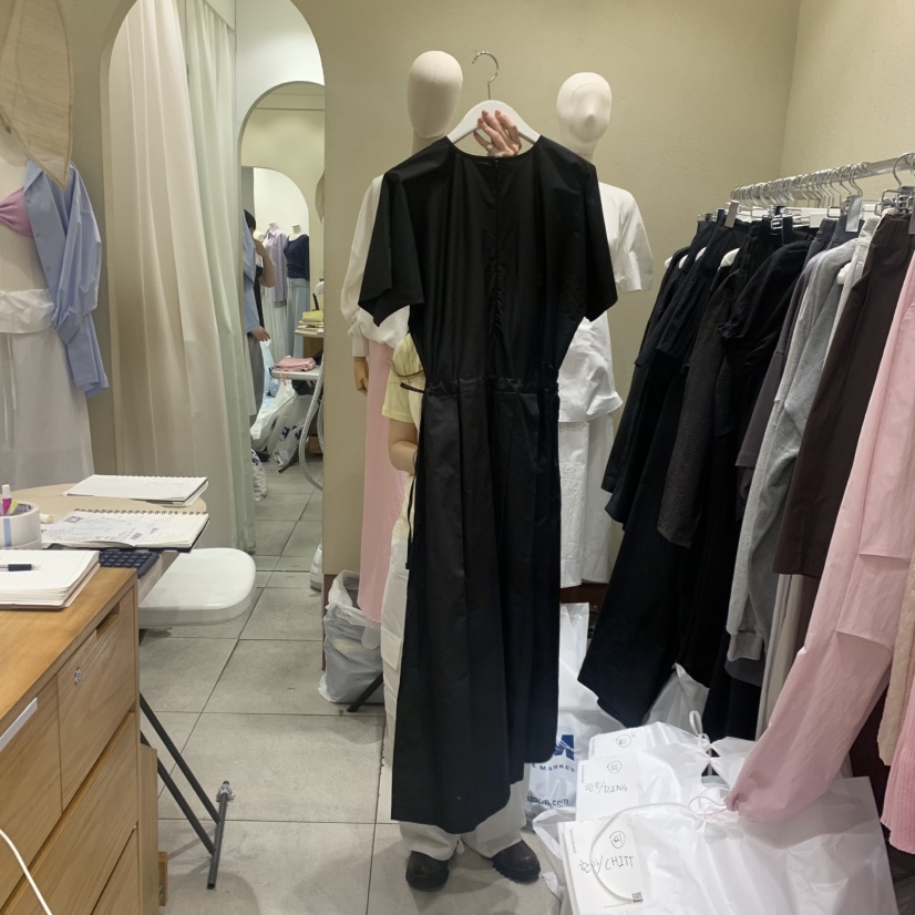 BROCCOLISALAD韓國直郵實拍女士新款推薦職業26夏季連衣裙BROCCOLISALAD連衣裙