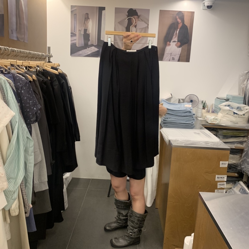 BLAIR東大門實拍韓國女士新品人氣職業26夏季半身裙中短裙褶皺BLAIR seoul半身裙/中短裙圖色2