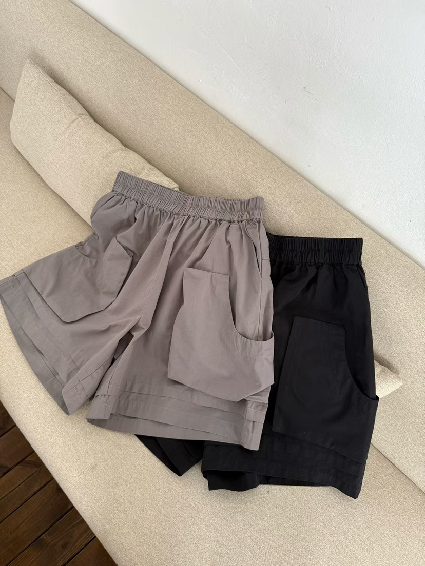 TUG韓國直郵女士新款熱賣時尚休閑26夏季26春夏人氣短褲口袋TUG短褲