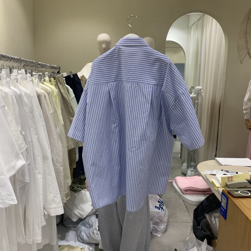 BROCCOLISALAD韓國直郵實拍女士新品休閑熱賣職業襯衫蕾絲衫BROCCOLISALAD襯衫/蕾絲衫