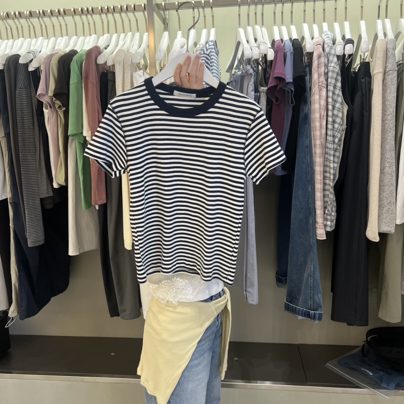 FAVE/FAVOURITE韓國東大門直郵女士新品熱賣人氣26夏季T恤FAVE/FAVOURITET恤圖色3