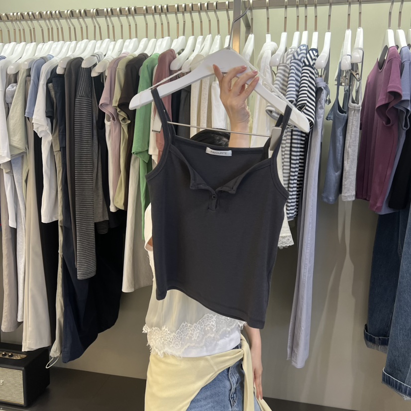 FAVE/FAVOURITE韓國直郵女裝新款休閑時尚職業人氣吊帶背心FAVE/FAVOURITE吊帶/背心圖色4