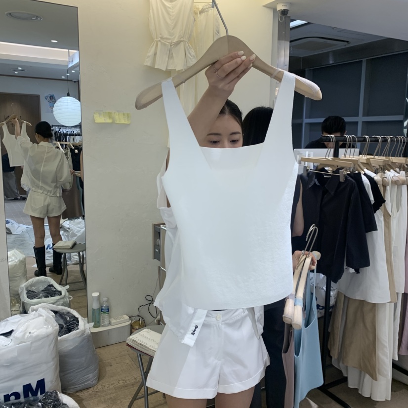 W AND J韓國直郵女士新款職業人氣26夏季熱賣推薦吊帶背心W AND J吊帶/背心