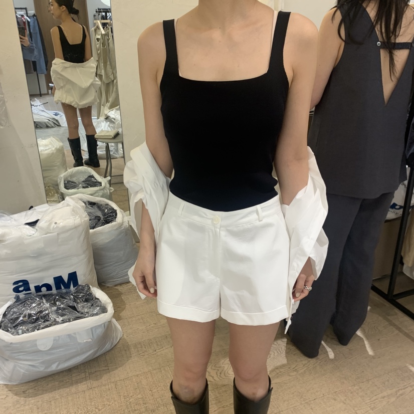 W AND J韓國直郵女士新款職業人氣26夏季熱賣推薦吊帶背心W AND J吊帶/背心圖色2