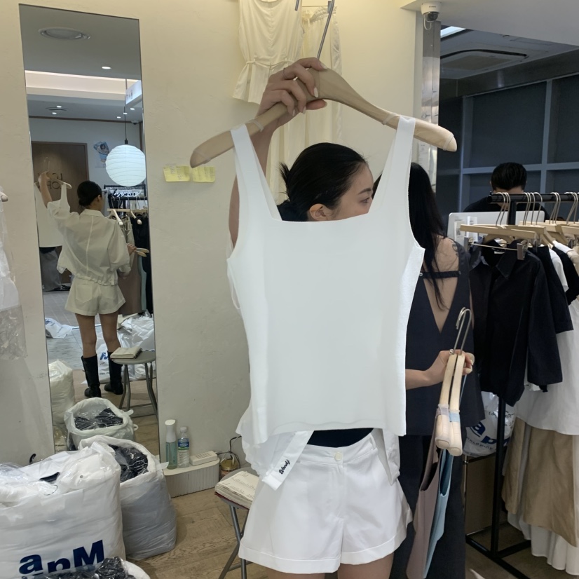 W AND J韓國直郵女士新款職業人氣26夏季熱賣推薦吊帶背心W AND J吊帶/背心圖色3