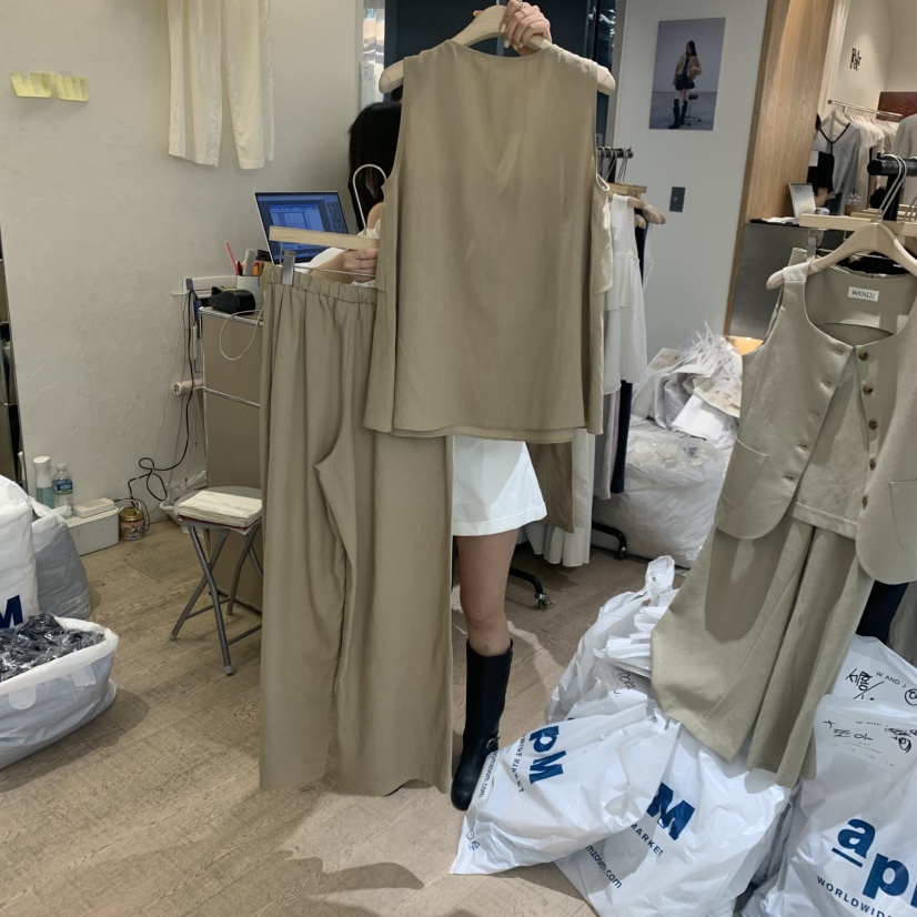 W AND J韓國直郵女裝新品職業人氣時尚推薦休閑熱賣套裝W AND J套裝