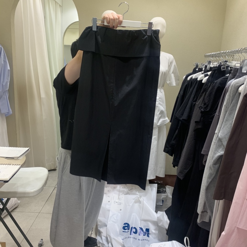 BROCCOLISALAD韓國直郵實拍女士新款人氣熱賣半身裙中短裙BROCCOLISALAD半身裙/中短裙