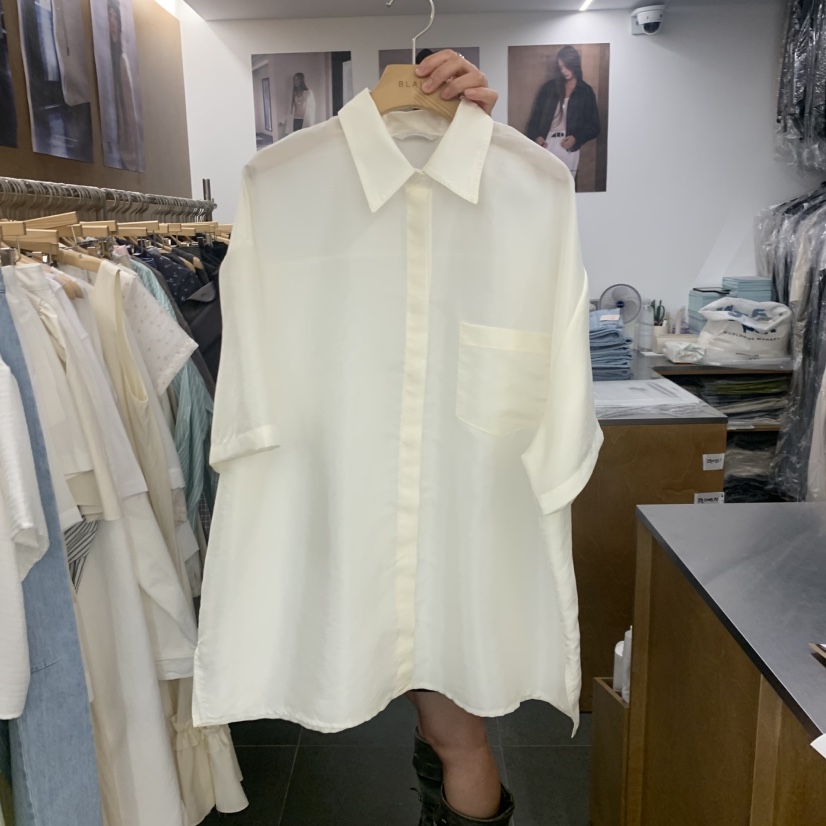 BLAIR韓國直郵女士新品26春夏26夏季人氣時尚熱賣襯衫蕾絲衫BLAIR seoul襯衫/蕾絲衫圖色1