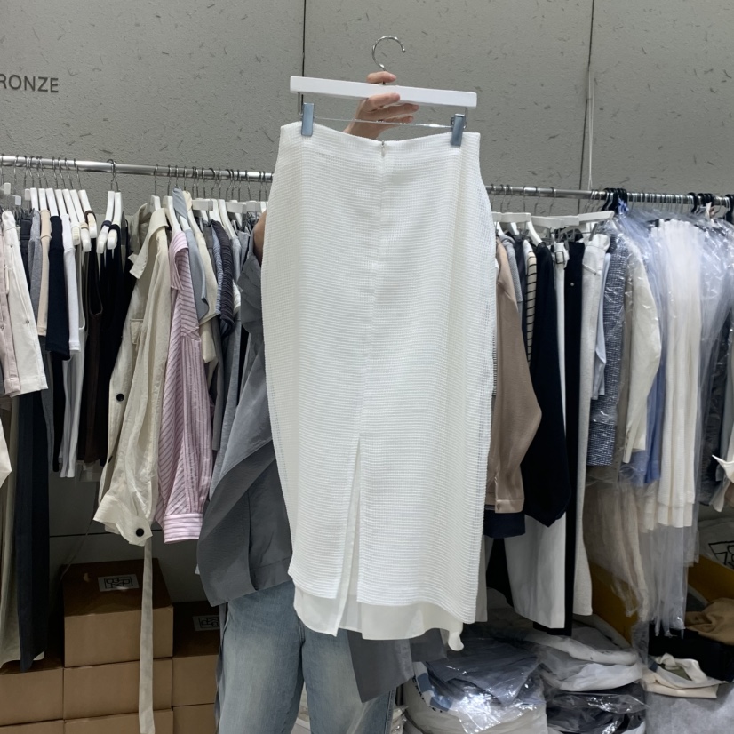 BRONZE韓國直郵實拍女士新款熱賣26春夏推薦時尚休閑長裙BRONZE長裙