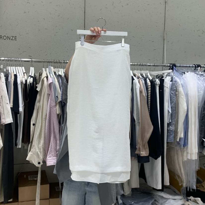 BRONZE韓國直郵實拍女士新款熱賣26春夏推薦時尚休閑長裙BRONZE長裙圖色1