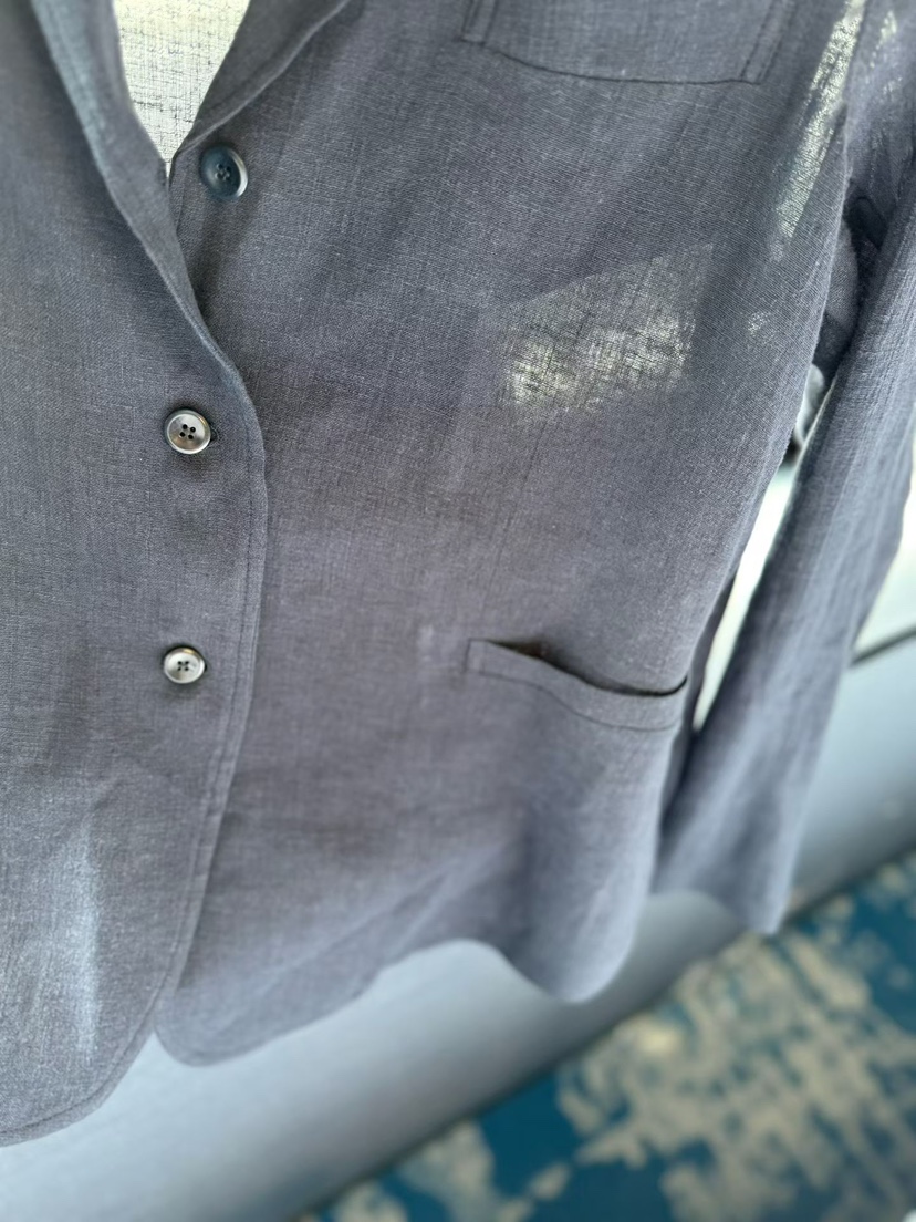 TUG韓國東大門代購女士新品時尚26春夏26夏季推薦夾克亞麻TUG夾克