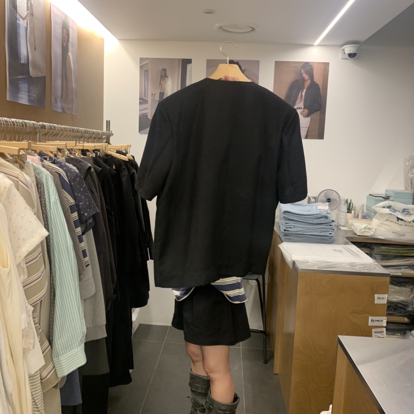 BLAIR韓國東大門直郵女士新款26春夏26夏季夾克粗花呢亞麻BLAIR seoul夾克