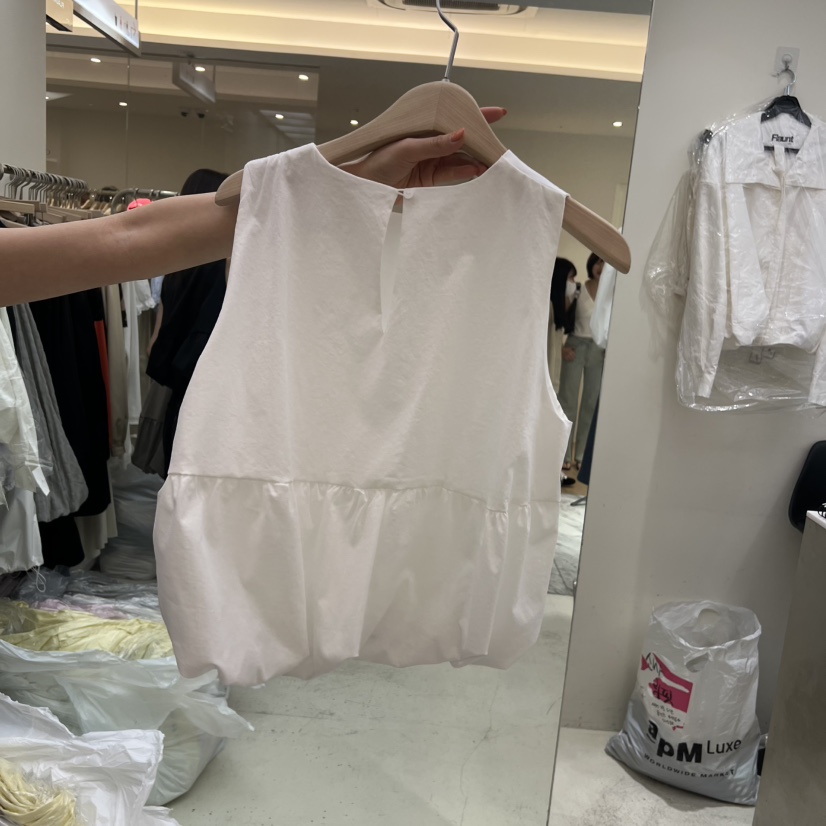 FLAUNT韓國東大門代購女裝新品推薦熱賣休閑26夏季吊帶背心FLAUNT吊帶/背心