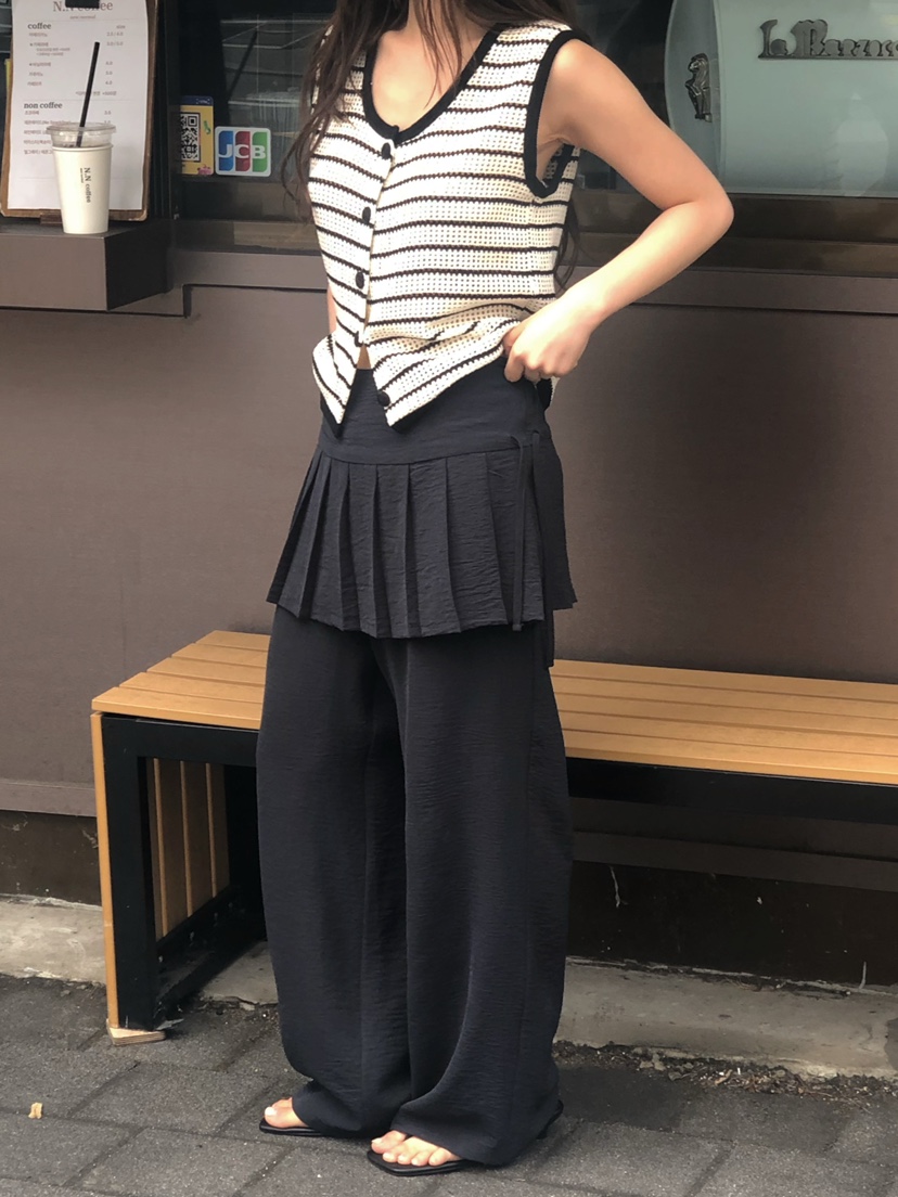 ONDO-P韓國代購女裝新款推薦時尚26春夏熱賣職業人氣裙褲ONDO-P裙褲