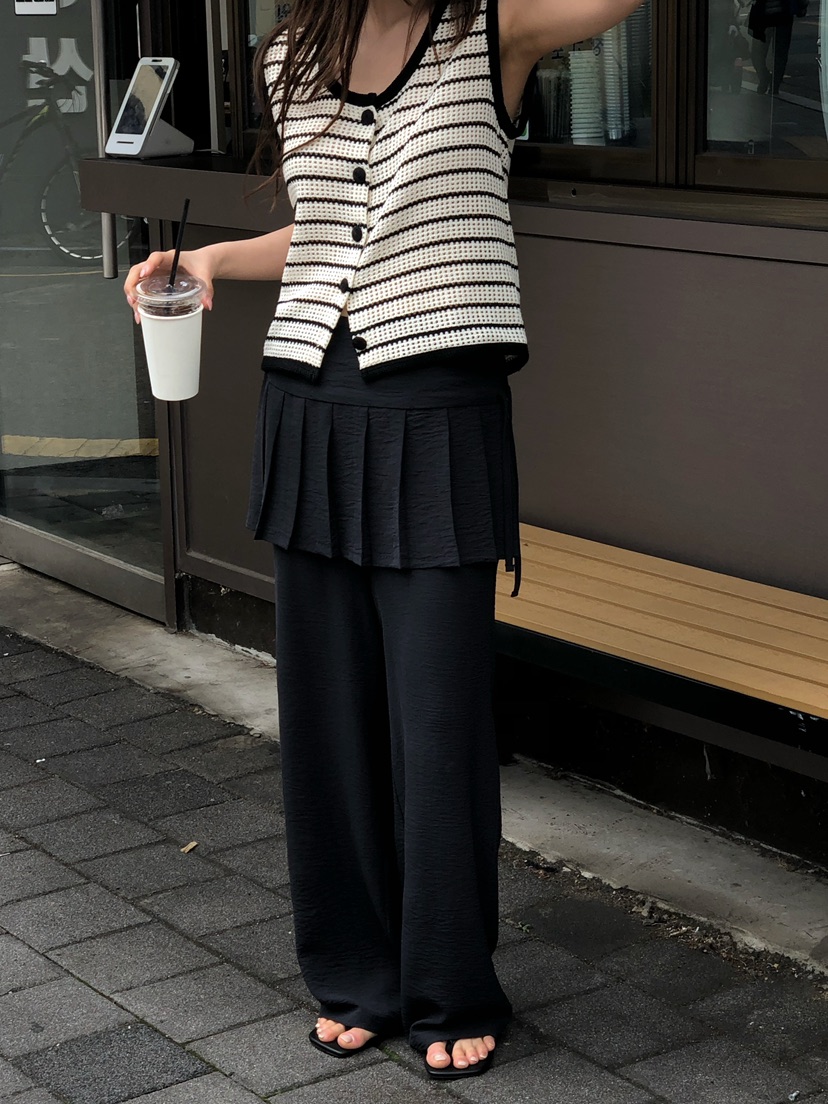 ONDO-P韓國代購女裝新款推薦時尚26春夏熱賣職業人氣裙褲ONDO-P裙褲