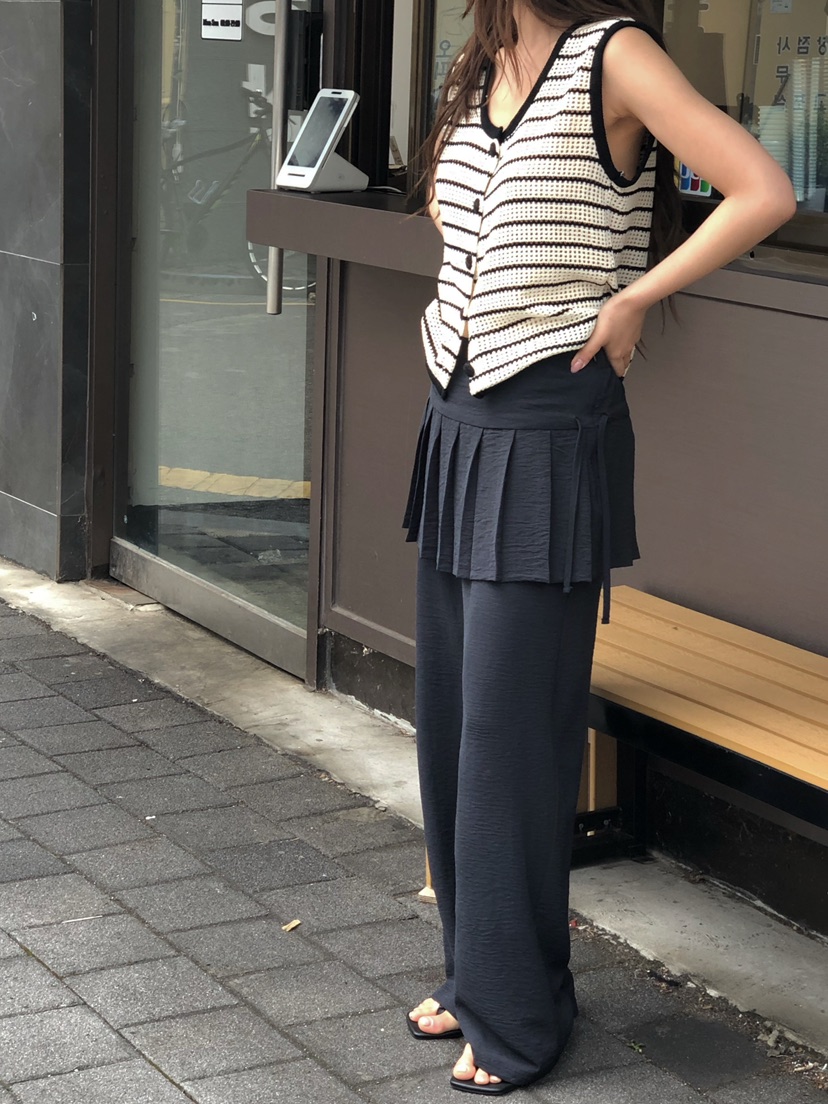 ONDO-P韓國代購女裝新款推薦時尚26春夏熱賣職業人氣裙褲ONDO-P裙褲