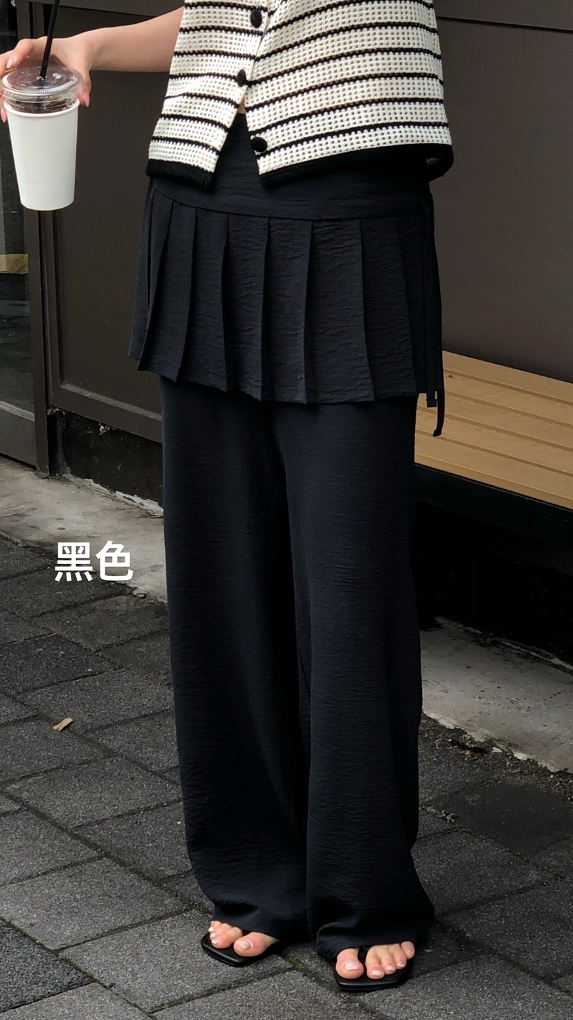 ONDO-P韓國代購女裝新款推薦時尚26春夏熱賣職業人氣裙褲ONDO-P裙褲圖色1