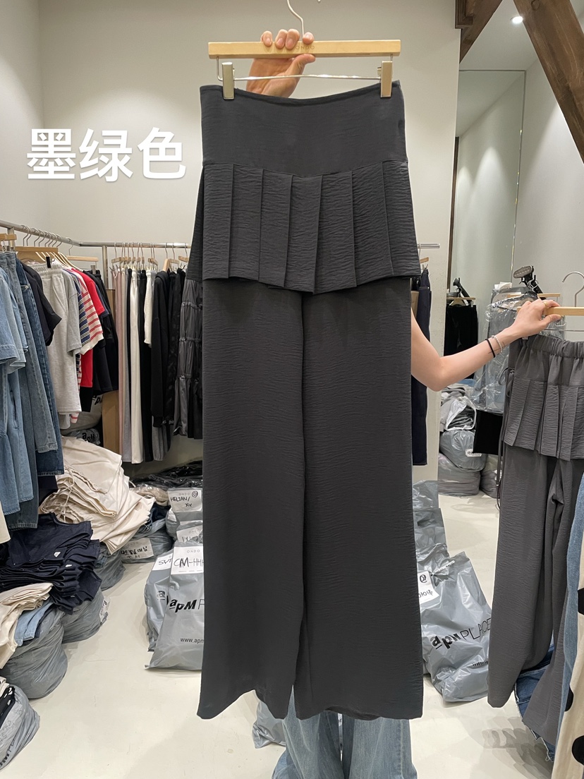 ONDO-P韓國代購女裝新款推薦時尚26春夏熱賣職業人氣裙褲ONDO-P裙褲圖色2