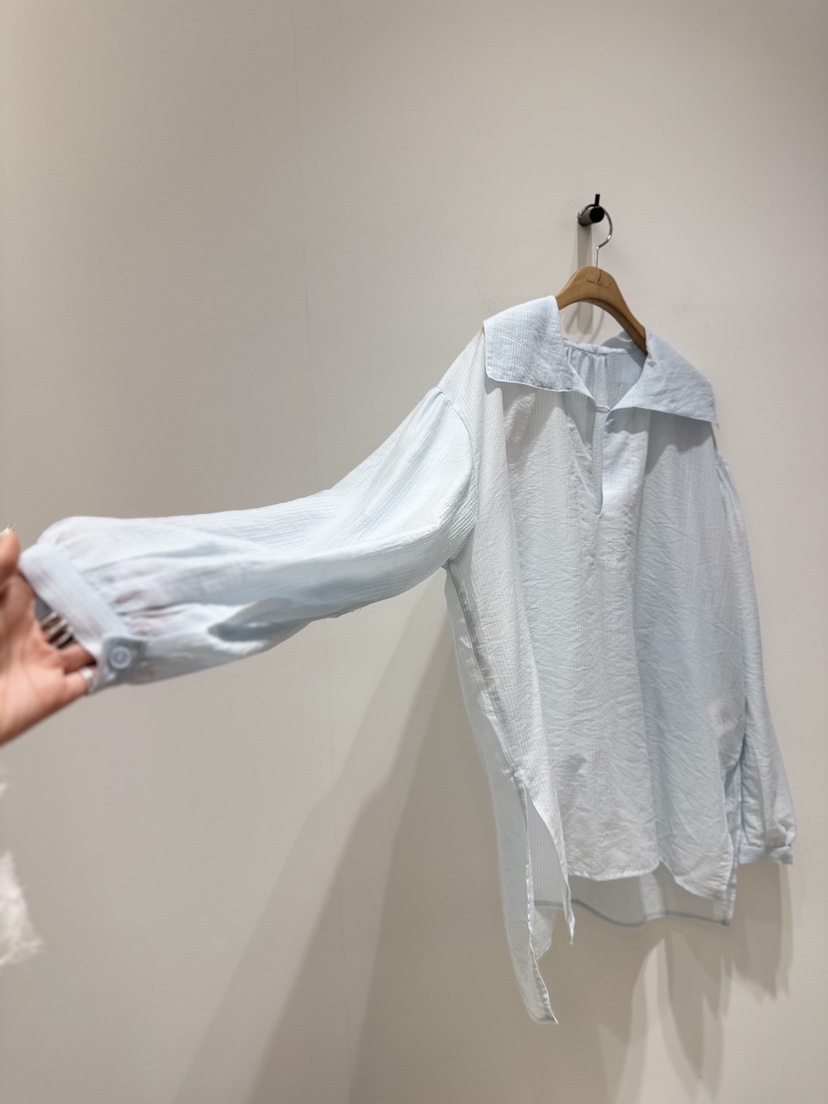 MELTED-P韓國東大門直郵女裝新品26夏季26春夏襯衫蕾絲衫MELTED-P襯衫/蕾絲衫