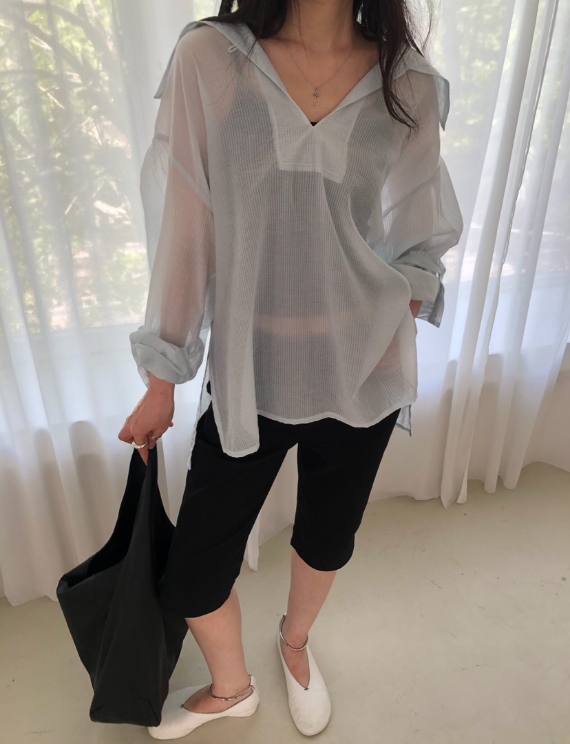 MELTED-P韓國東大門直郵女裝新品26夏季26春夏襯衫蕾絲衫MELTED-P襯衫/蕾絲衫