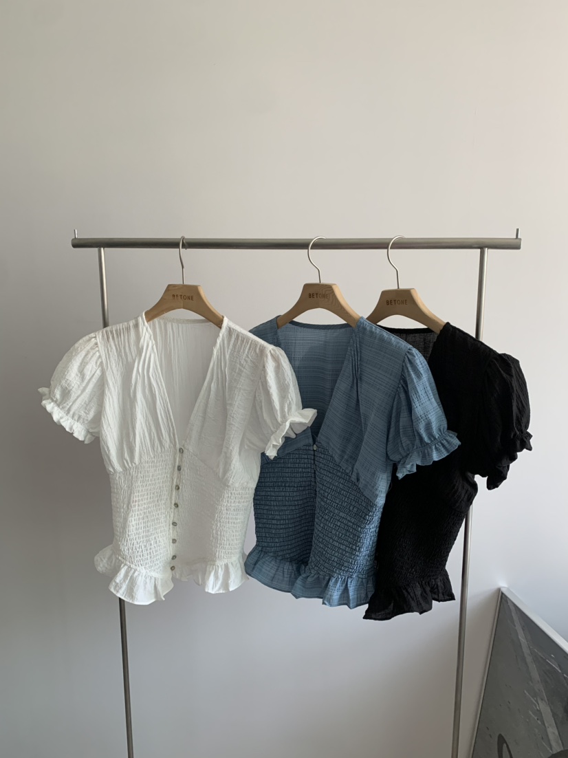 BETONE韓國直郵實拍女士新款職業熱賣休閑時尚襯衫蕾絲衫BETONE襯衫/蕾絲衫